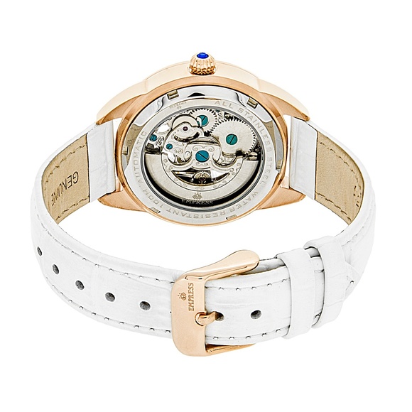 NWT Automatic Women\'s Genuine Leather Band Watch main image 4
